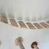 Дробина мотузкова для котів настінна
